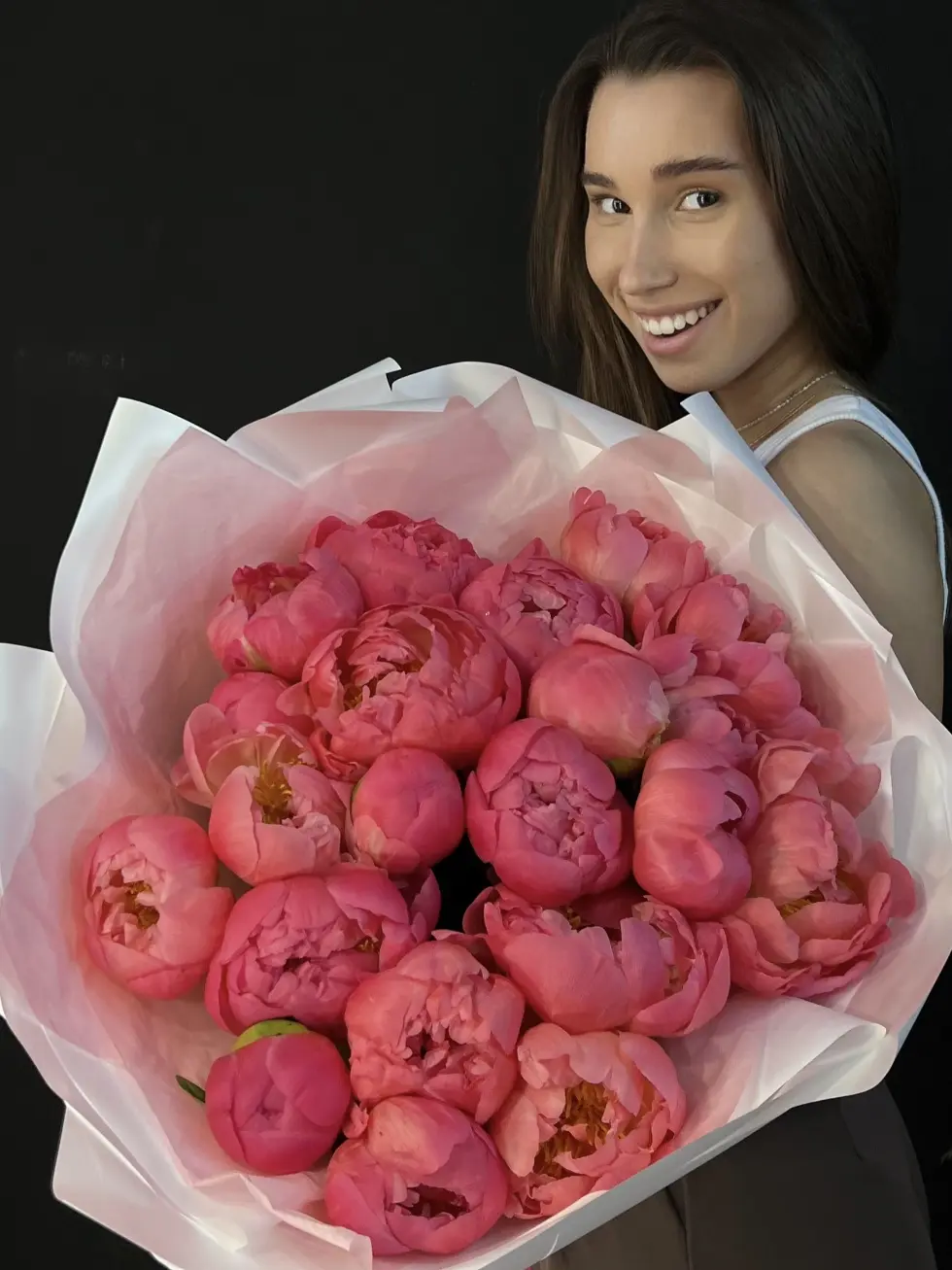 Букет Коралловый шарм