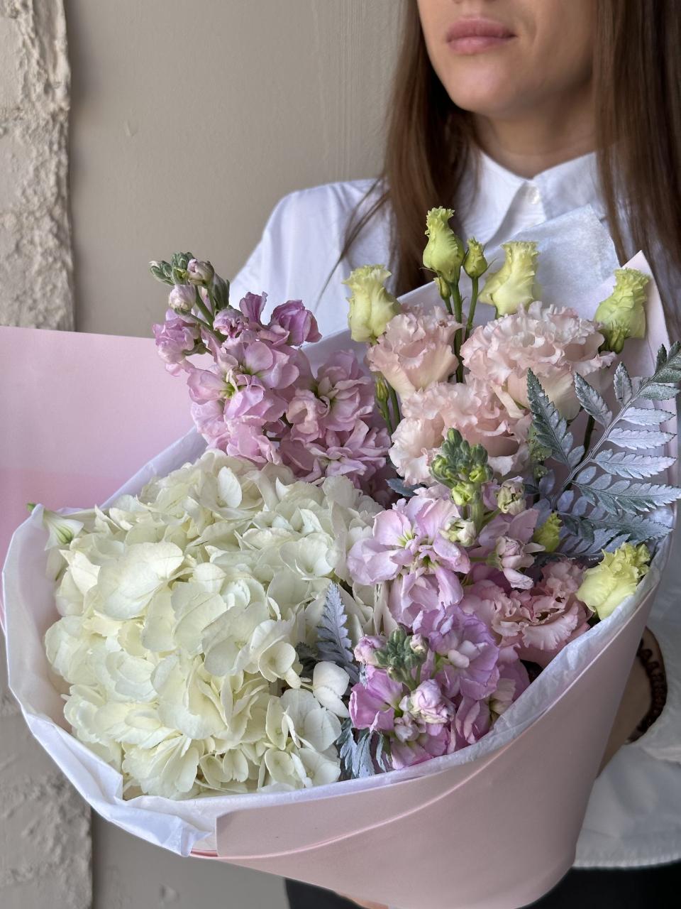 Букет Жемчужный рассвет